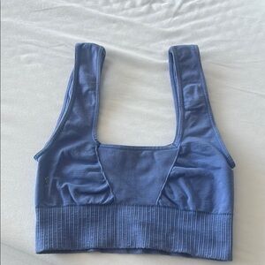 Periwinkle Women's Blue Good Karma Square Neck Bra - xs/s